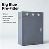 20-inch 3-stage whole house pre-filter with cabinet, Big Blue filter housing
